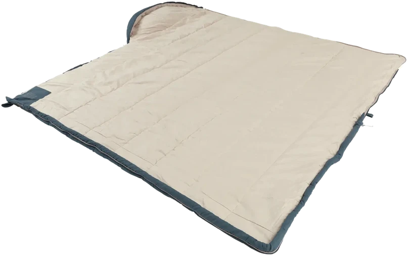 Outwell miegmaišis Campion Lux XL, 225x105cm, mėlynas, kairinis