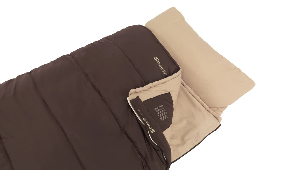 Outwell miegmaišis Contour Supreme, 220x85cm, rudas, kairinis