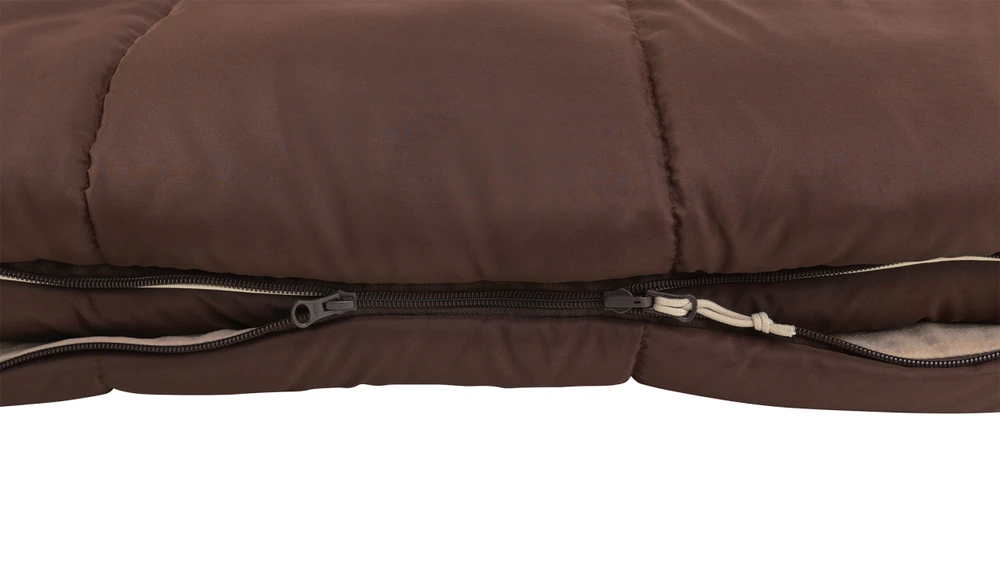 Outwell miegmaišis Contour Supreme, 220x85cm, rudas, kairinis