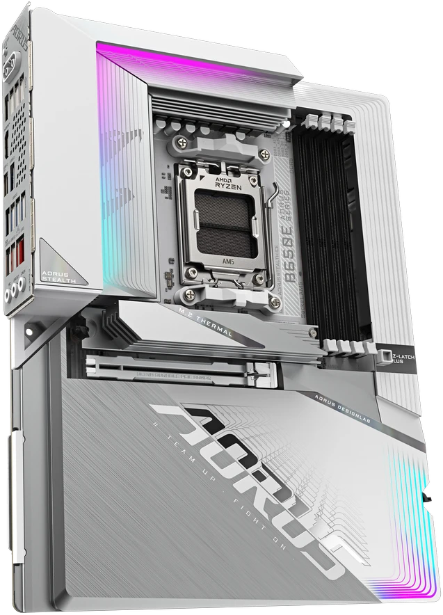 Pagrindinė plokštė GIGABYTE B650E AORUS STEALTH ICE