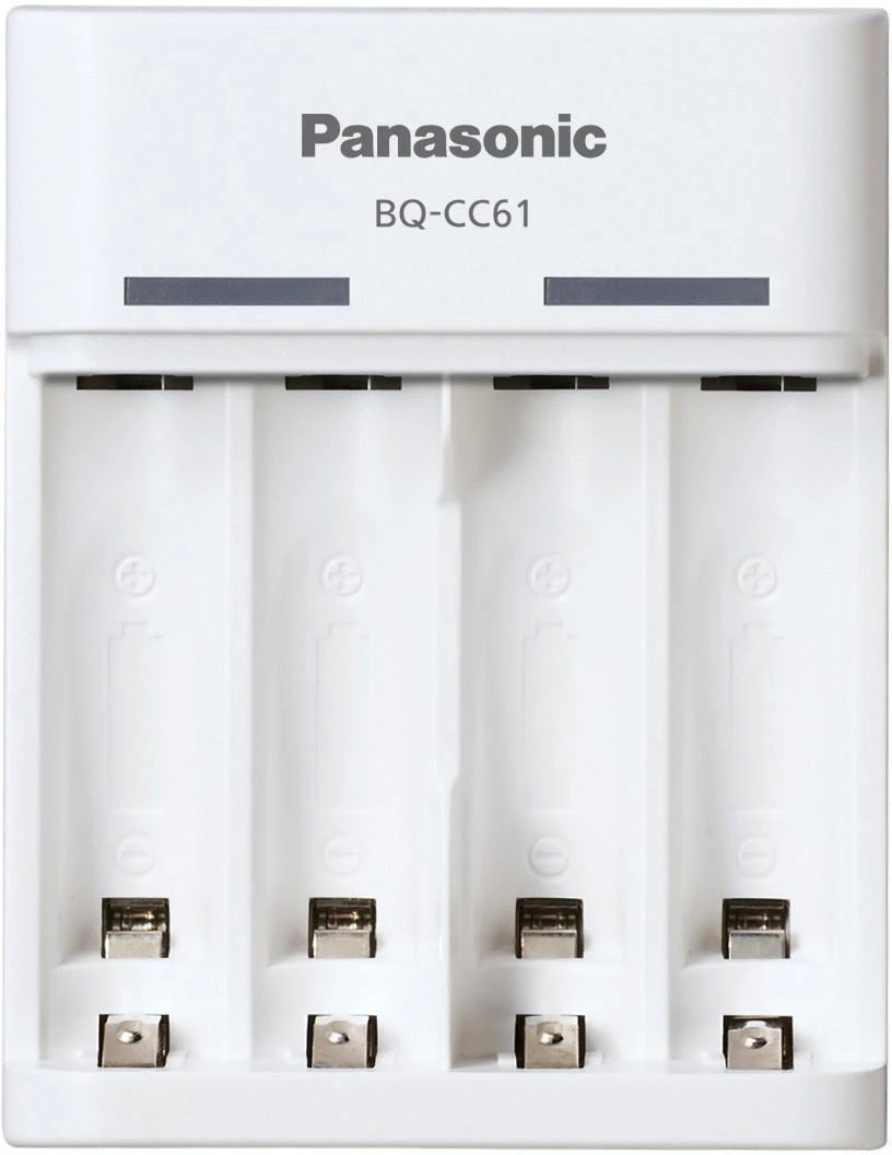 Panasonic BQ-CC61 keturių vietų baterijų įkroviklis