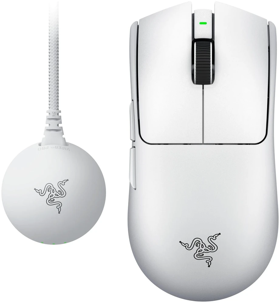Pelė žaidimams Razer Viper V4 Pro, baltos spalvos