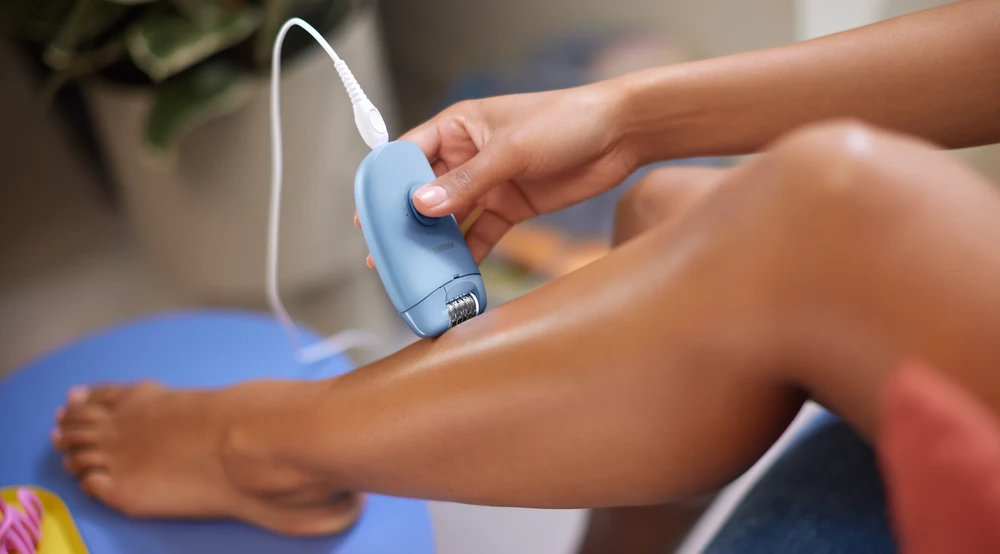 Philips Satinelle Essential BRE228/00 Kompaktiškas laidinis epiliatorius