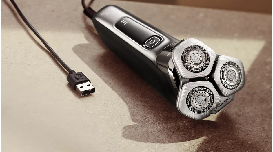 Philips i9000 drėgno ir sauso skutimo elektrinis skustuvas su „SkinIQ“ | X9002/10