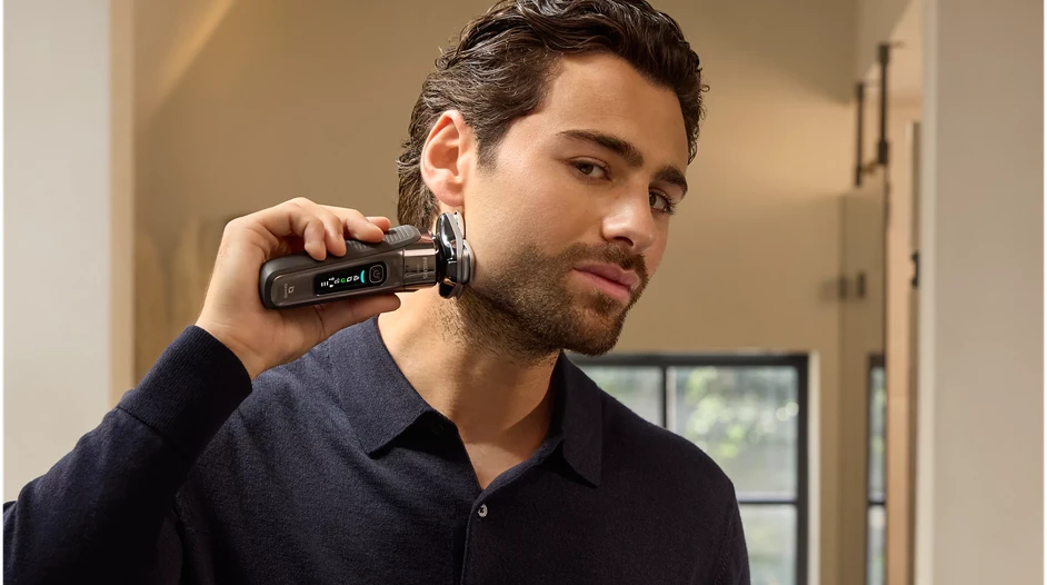 Philips i9000 drėgno ir sauso skutimo elektrinis skustuvas su „SkinIQ“ | X9002/10