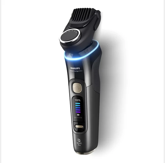 Philips i9000 Prestige UltraDrėgno ir sauso skutimo skustuvas su „SkinIQ Pro“ (XP9400/31)