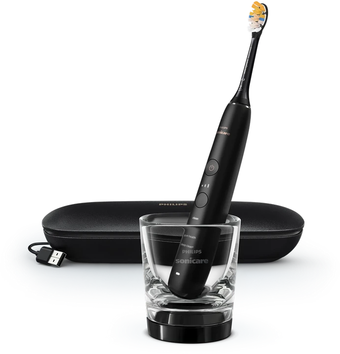 Philips Sonicare DiamondClean 9000 „Sonic“, elektrinis dantų šepetėlis su programa HX9911/17