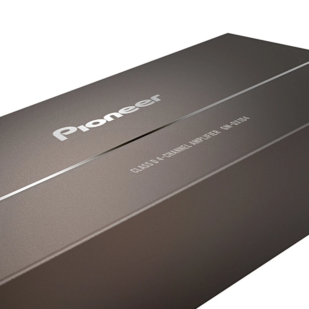 Pioneer GM-DX104 stiprintuvo korpuso kampas