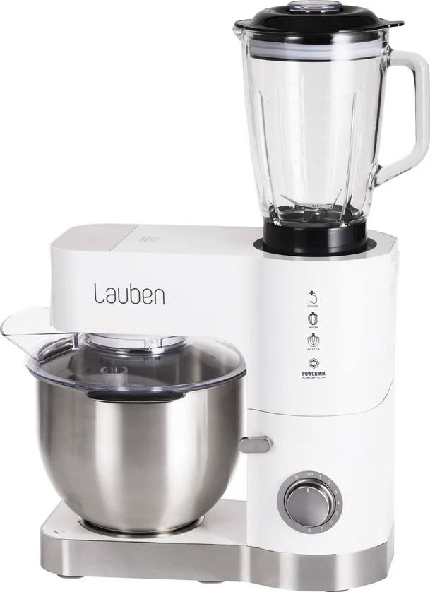 Virtuvinis kombainas Lauben 1200WT, Baltos spalvos (1200W)