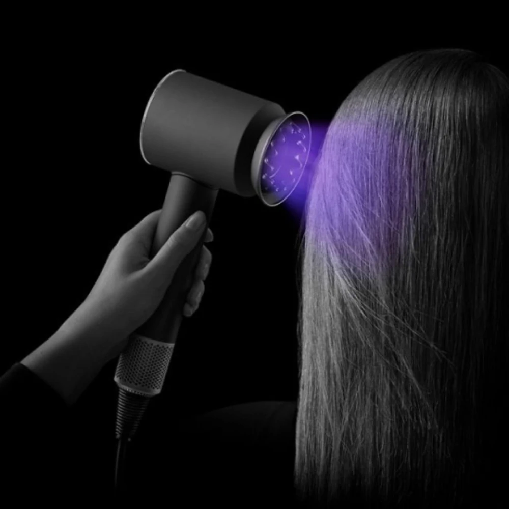 Plaukų džiovintuvas „Dyson Supersonic Nural™“ – „Curly+Coily“ (Amber silk/ Pink champagne spalvos)