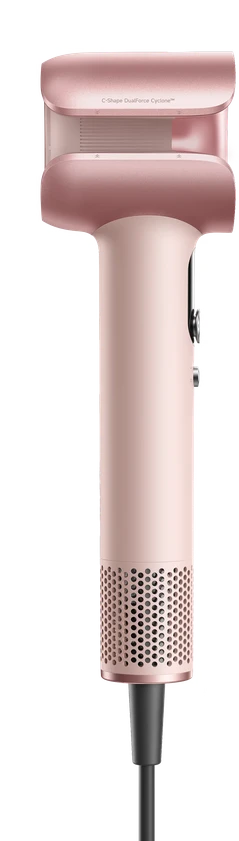 Plaukų džiovintuvas MOVA Aero C | 1800 W | Temperatūros nustatymų skaičius – 5 | Jonizavimo funkcija | Difuzoriaus antgalis | Rožinis