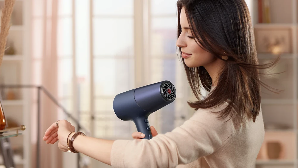 Plaukų džiovintuvas Philips 5000 serija ‎BHD510/00, Mėlynos spalvos