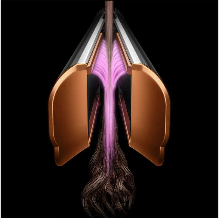 Plaukų formavimo prietaisas DYSON HT01 Airstrait ceramic pink / rose gold