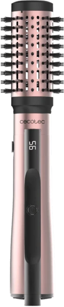 Plaukų formavimo šukos Cecotec CeramicCare 10in1 AirBrush, 1200 W, su jonizacija, juodos/rožinės spalvos