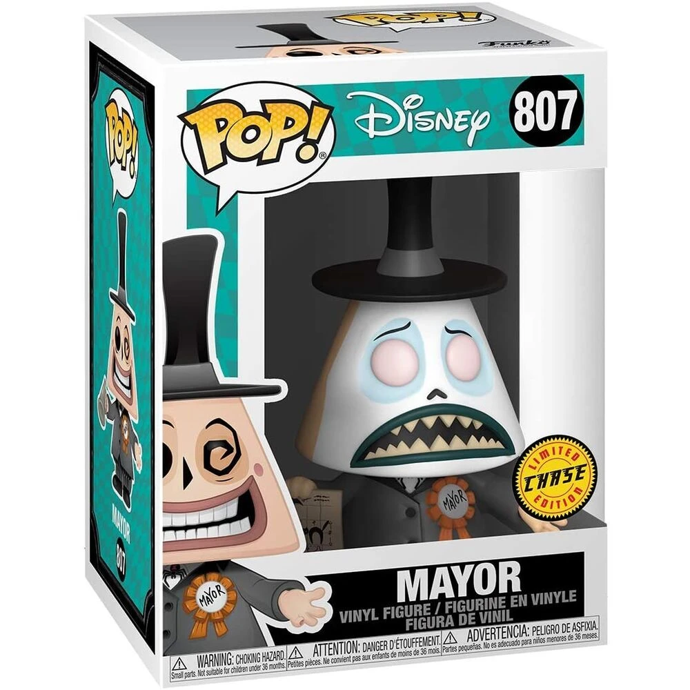 FUNKO POP! Vinilinė figūrėlė: Disney - Nightmare Before Christmas Mayor, 9 cm
