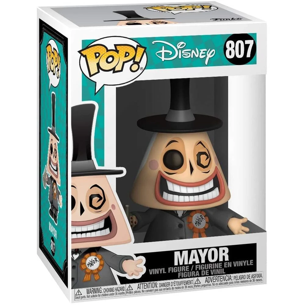 FUNKO POP! Vinilinė figūrėlė: Disney - Nightmare Before Christmas Mayor, 9 cm