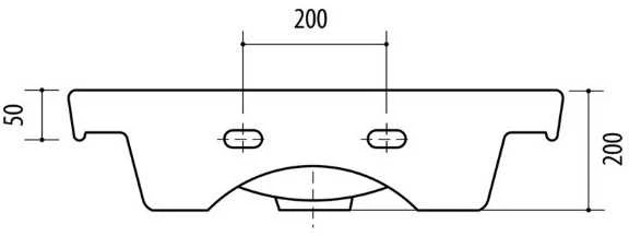 Praustuvas Riva 60C (Pažeista pakuotė)