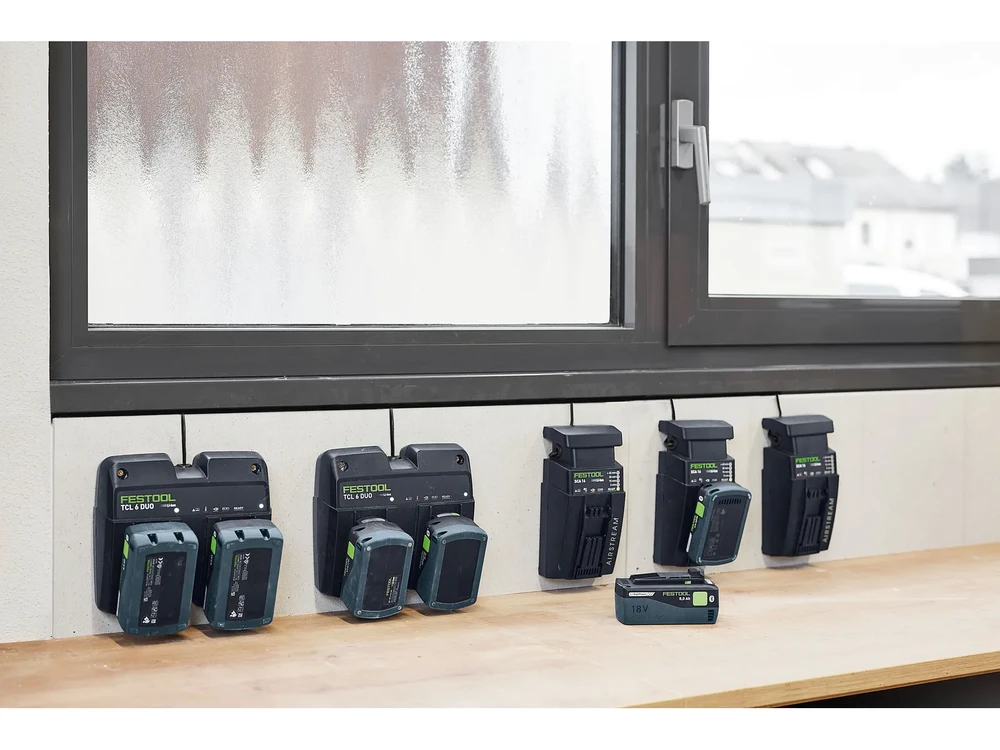 Priedų rinkinys Festool SYS 18V 4x4,0/TCL 6 DUO; 18 V; 4x4,0 Ah akum.