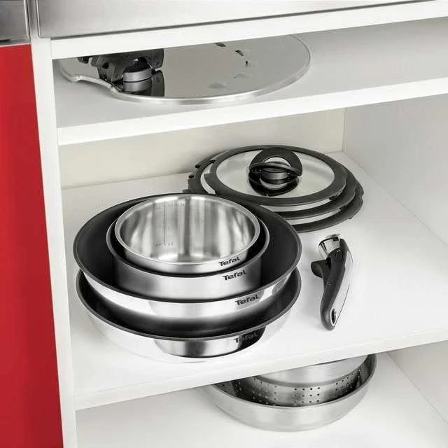 Puodų ir keptuvių rinkinys Tefal Ingenio Emotion, 20 dalių (L897SJ04)