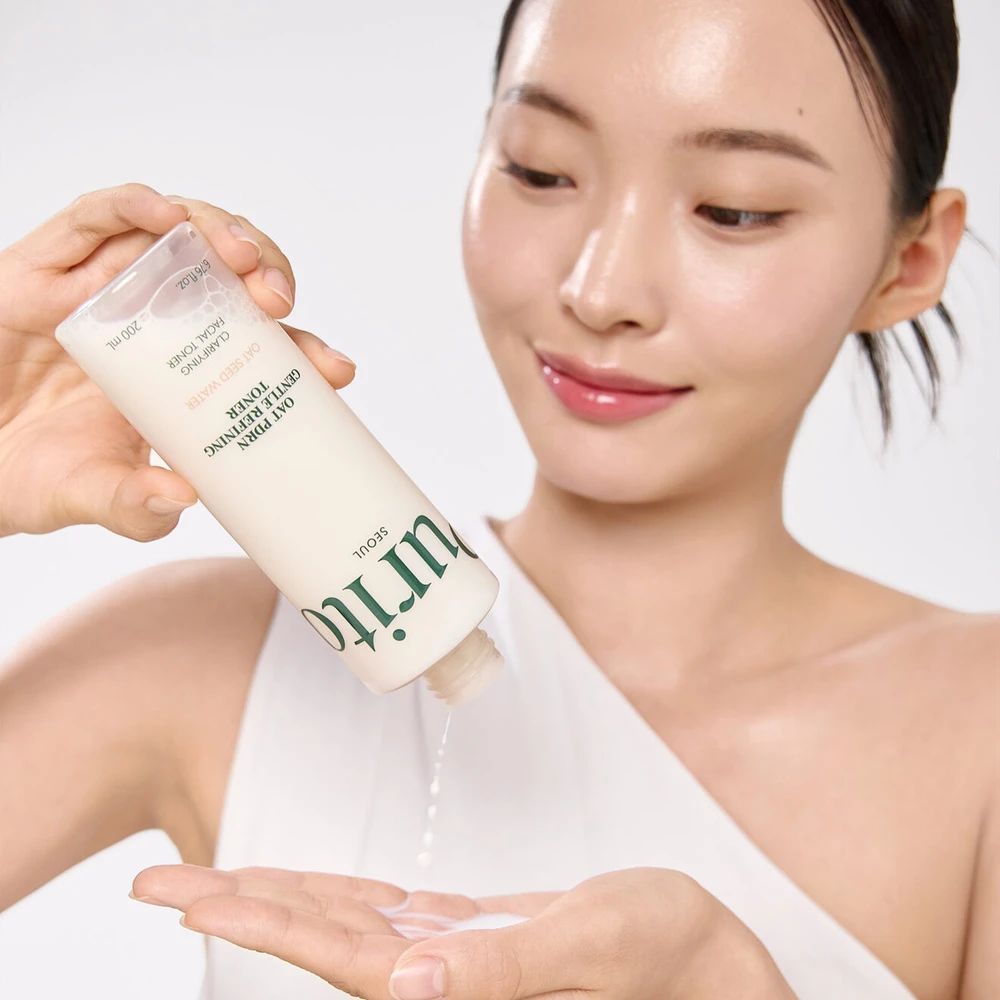 Purito Seoul Oat PDRN Gentle Refining Toner veido tonikas jautriai odai, 200 ml