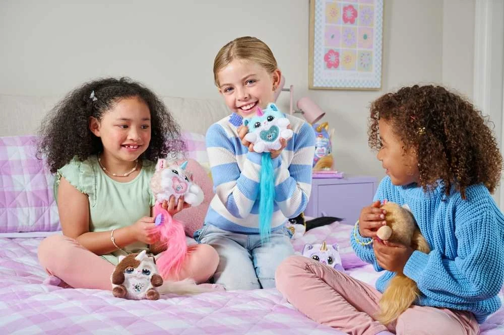 RAINBOCORNS pliušinis žaislas su aksesuarais Kittycorn Surprise, 3 serija, asort., 92104