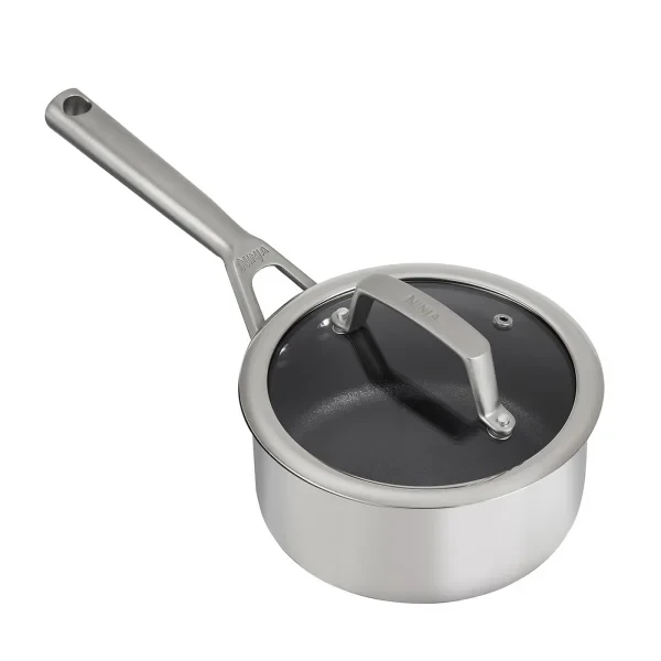 Nelimpančių puodų rinkinys Ninja Foodi ZEROSTICK, 3 vnt., su dangčiais