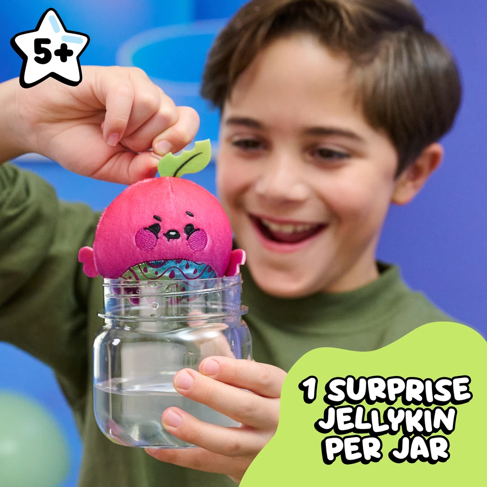 Rinkinys-siurprizas „Magic Jellykins Surprise Plush Jar“, 2 vnt.