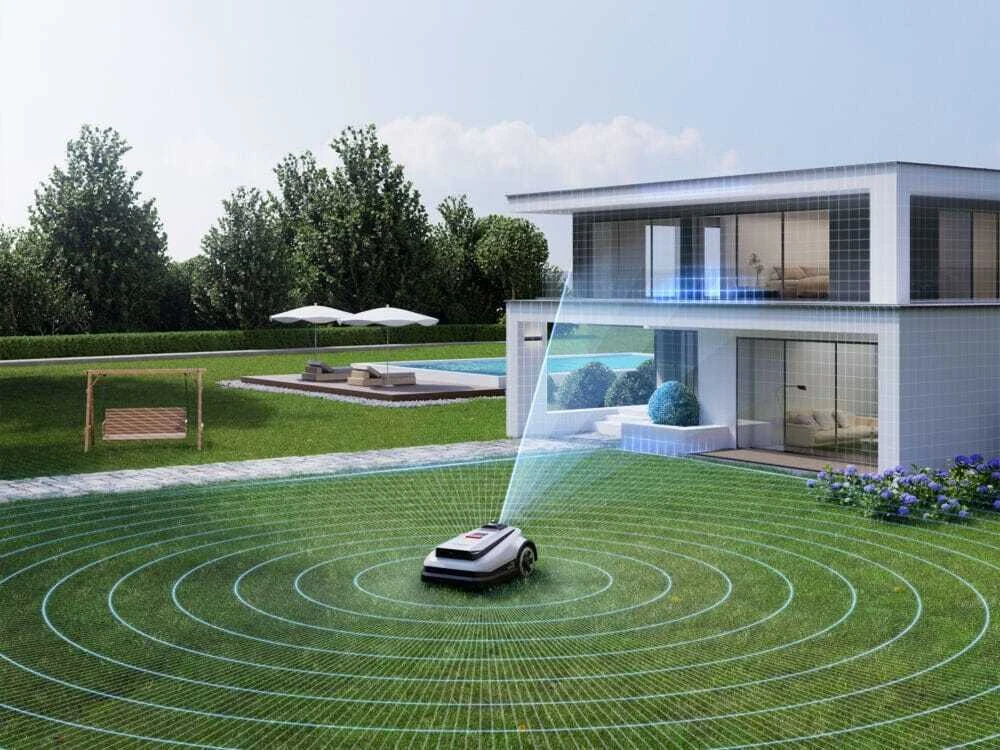 Belaidis vejos pjovimo robotas Ecovacs Goat A3000 LiDAR