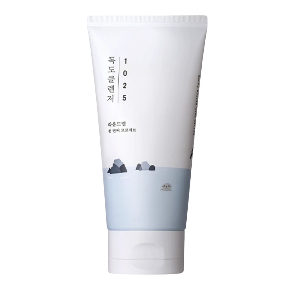 Round Lab 1025 Dokdo putojantis valomasis kremas jautriai ir sausai odai, 150 ml