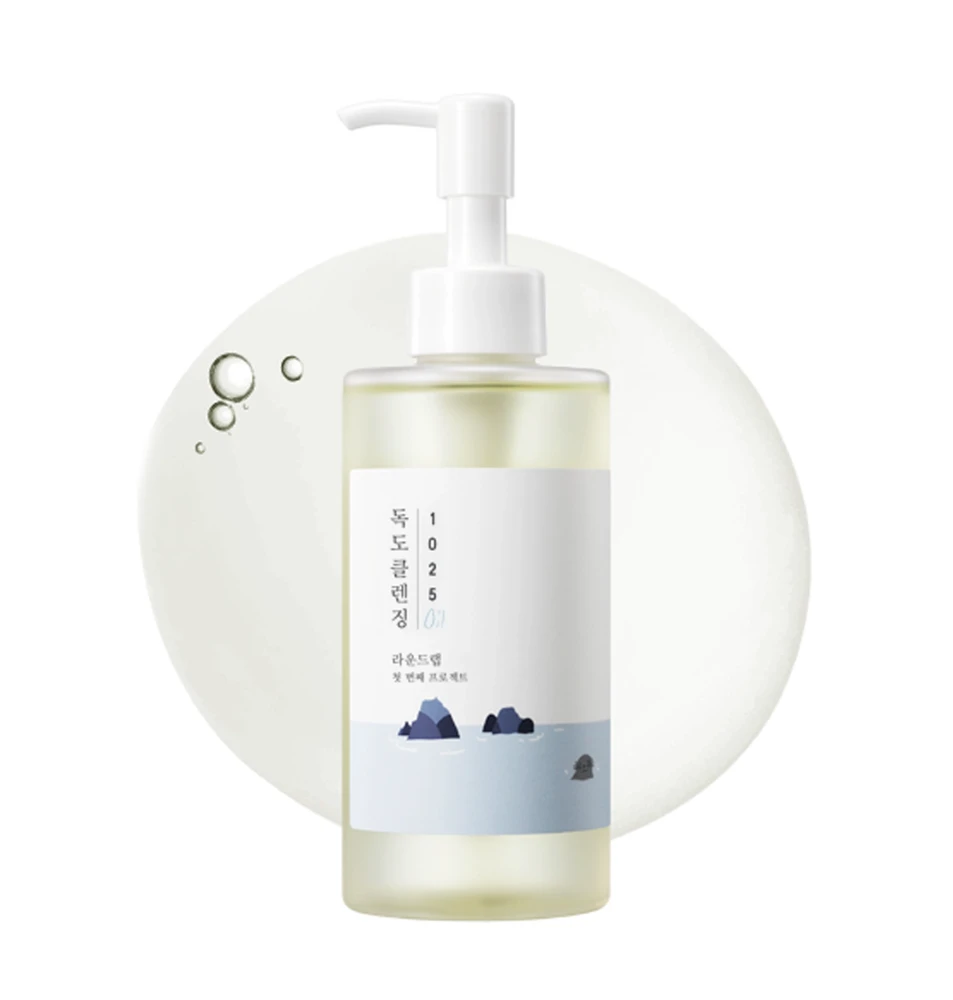 Round Lab Atkuriamasis Veido Valymo Aliejus, 200 ml