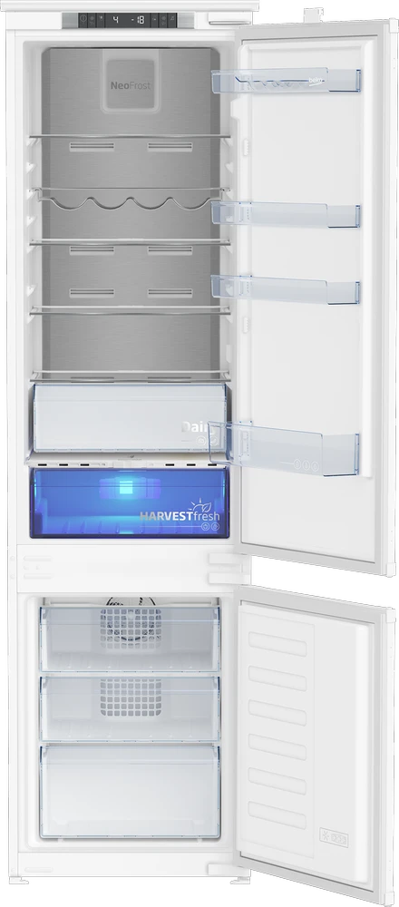 Įmontuojamas šaldytuvas Beko BCNA306E4ZSN 193cm NoFrost