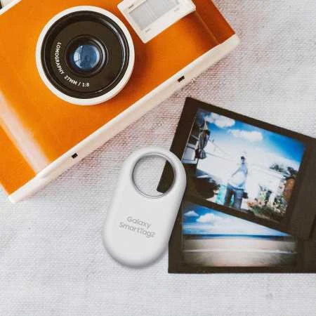 Samsung SmartTag2 sekimo įrenginys, Baltos spalvos aprašymas - Prekės nuotrauka