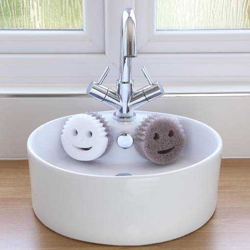 Scrub Daddy Šveistukas Scrub Mommy 616428, pilkas