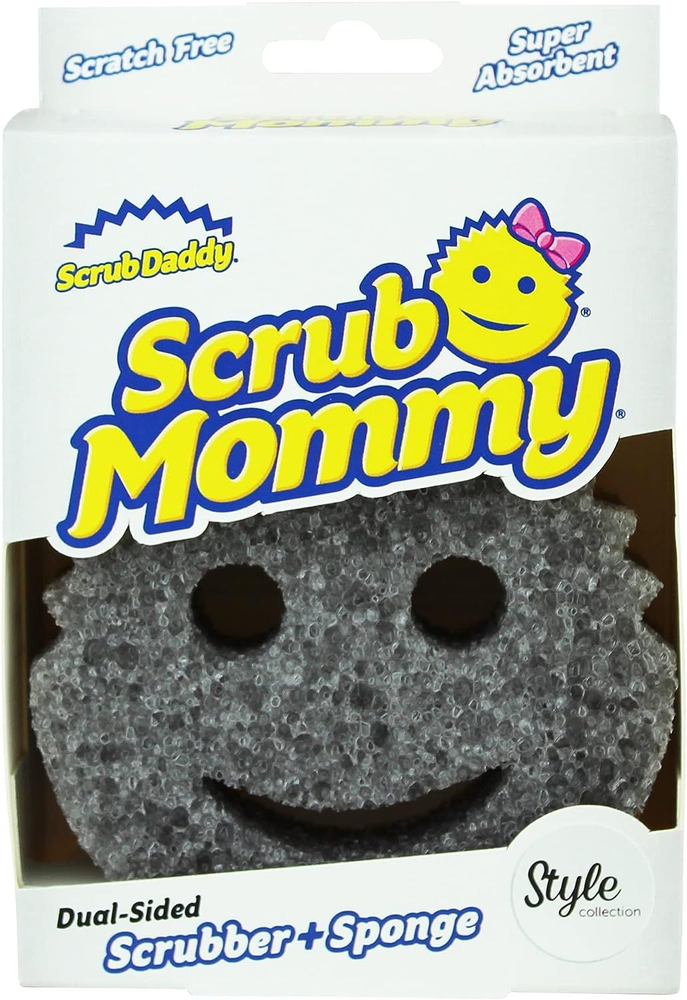 Scrub Daddy Šveistukas Scrub Mommy 616428, pilkas