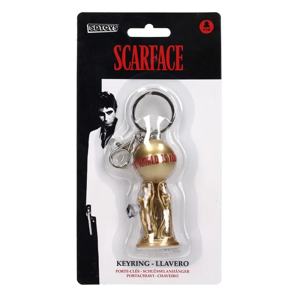 Raktų pakabukas SD Toys Scarface The World is Yours 3D