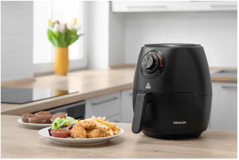 Sencor karšto oro gruzdintuvė SFR 3130BK VITA FRYER, 3,5 l, 1300 W aprašymas - Prekės nuotrauka