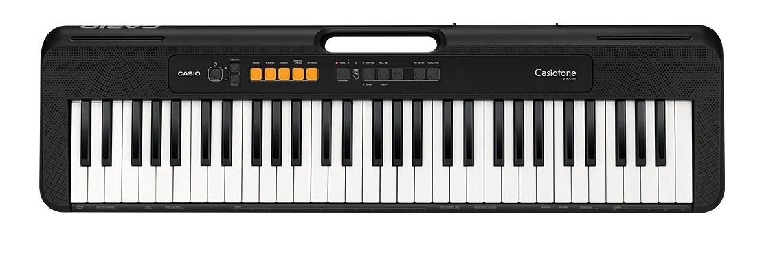 Sintezatorius Casio CT-S100 su akompan.