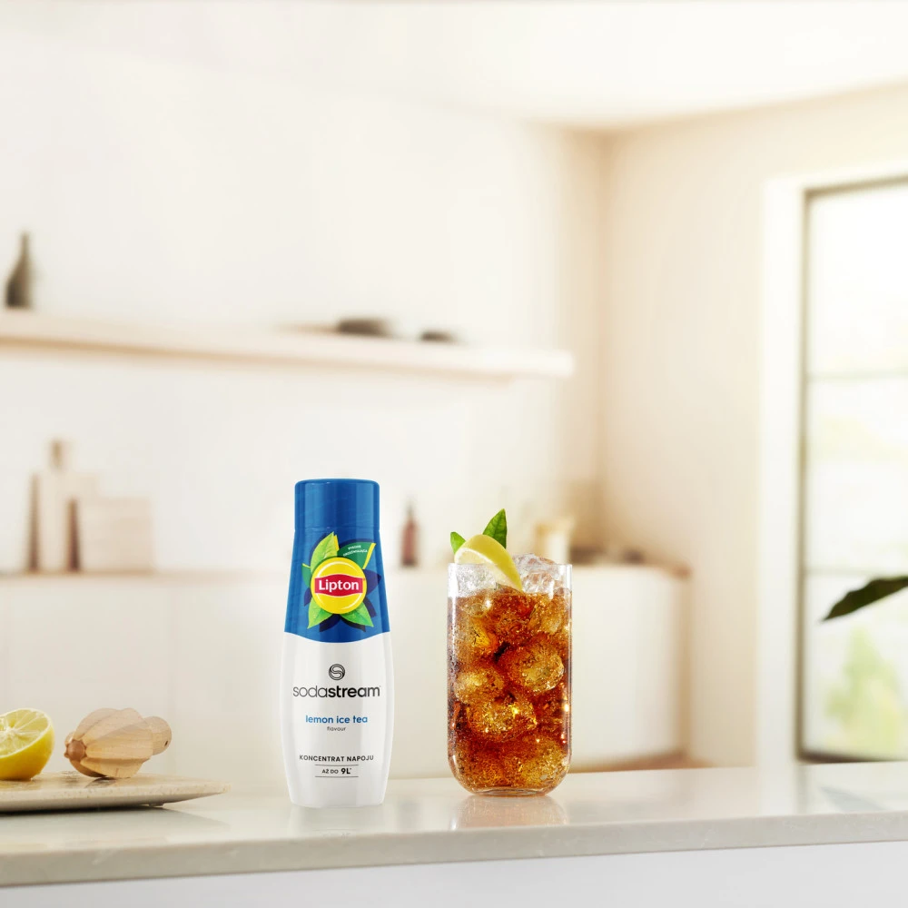 Šaltos arbatos sirupas SodaStream Lipton Ice Tea Lemon, 440 ml