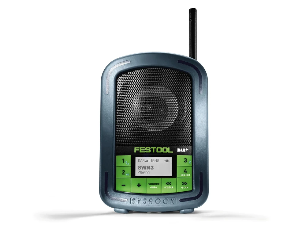 Skaitmeninis radijo imtuvas Festool BR 10 DAB+ (be akumuliatoriaus ir pakrovėjo) | 202111