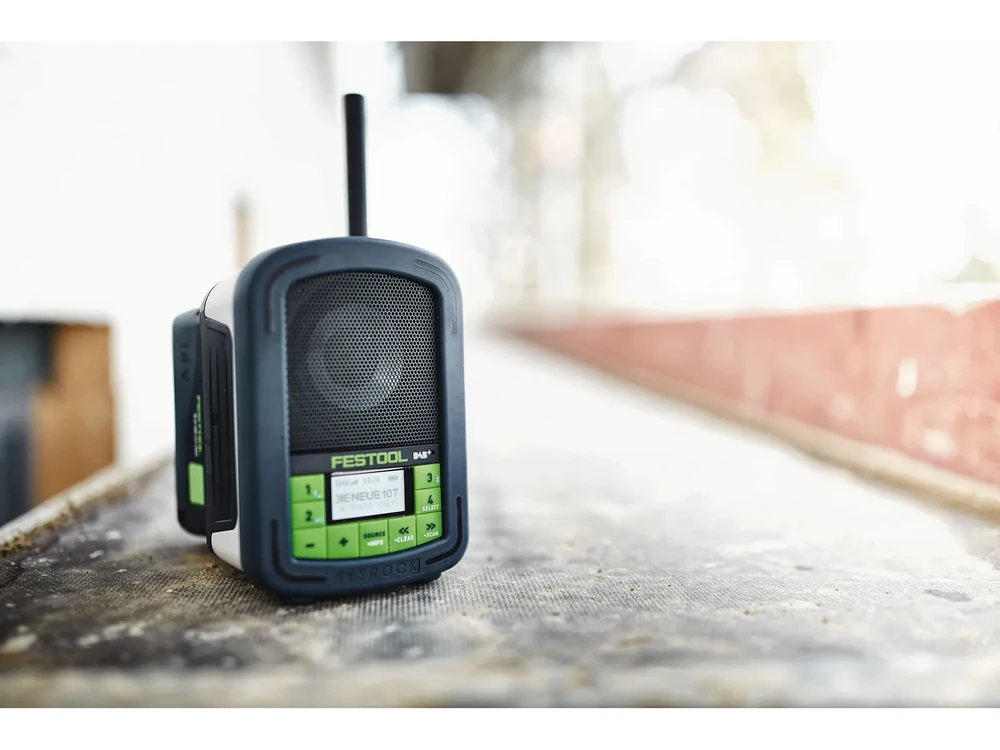 Skaitmeninis radijo imtuvas Festool BR 10 DAB+ (be akumuliatoriaus ir pakrovėjo) | 202111
