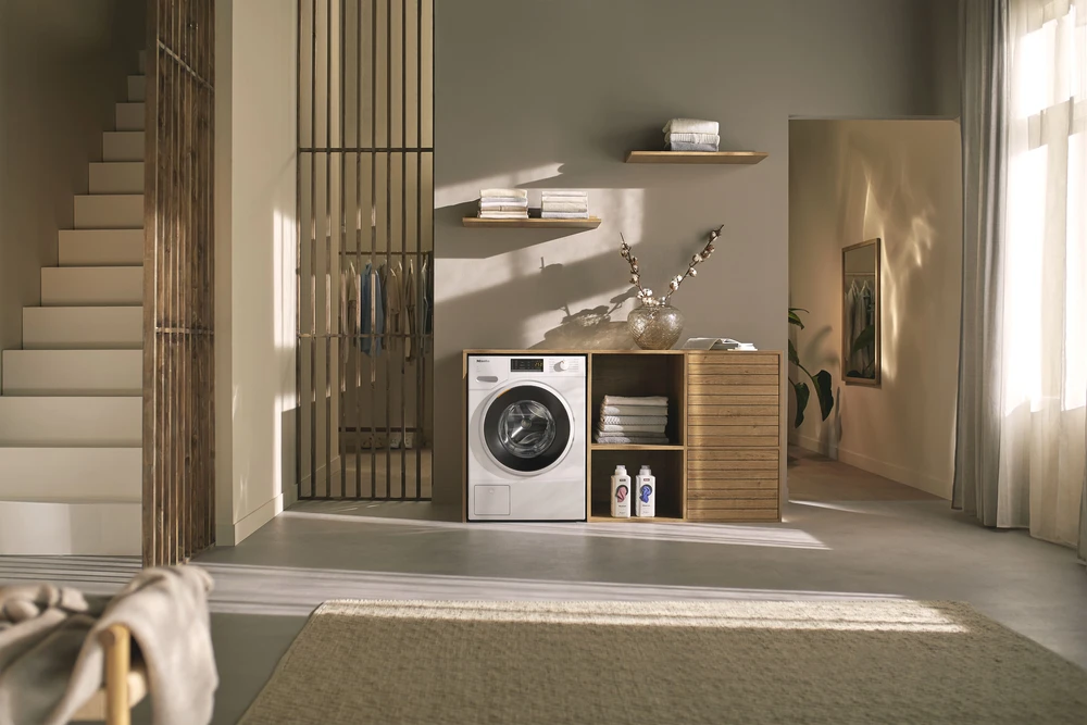 Skalbimo mašina Miele W1 WWA120 WCS Active, 8 kg, 1400 aps./min., balta