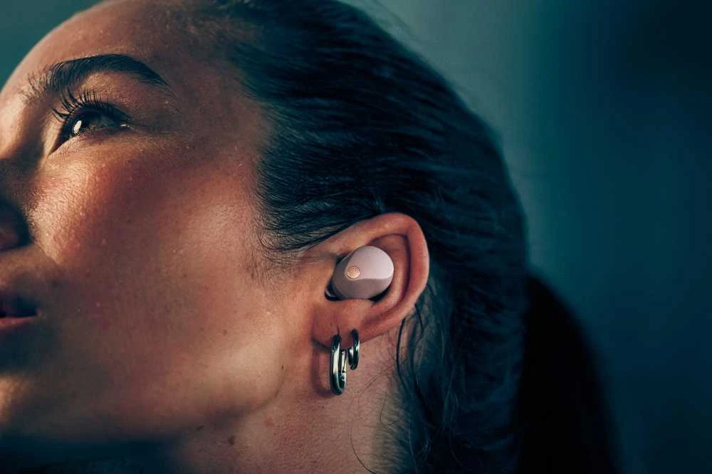 Sony WF-1000XM5 Earbuds Belaidės ausinės, ANC, belaidis įkrovimas, Rožinės spalvos