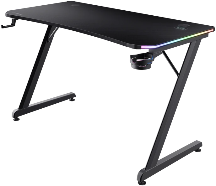 TRUST GXT709 LUMINUS RGB stalas (Juodas)