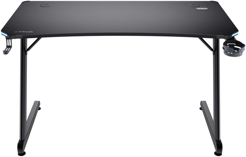 TRUST GXT709 LUMINUS RGB stalas (Juodas)