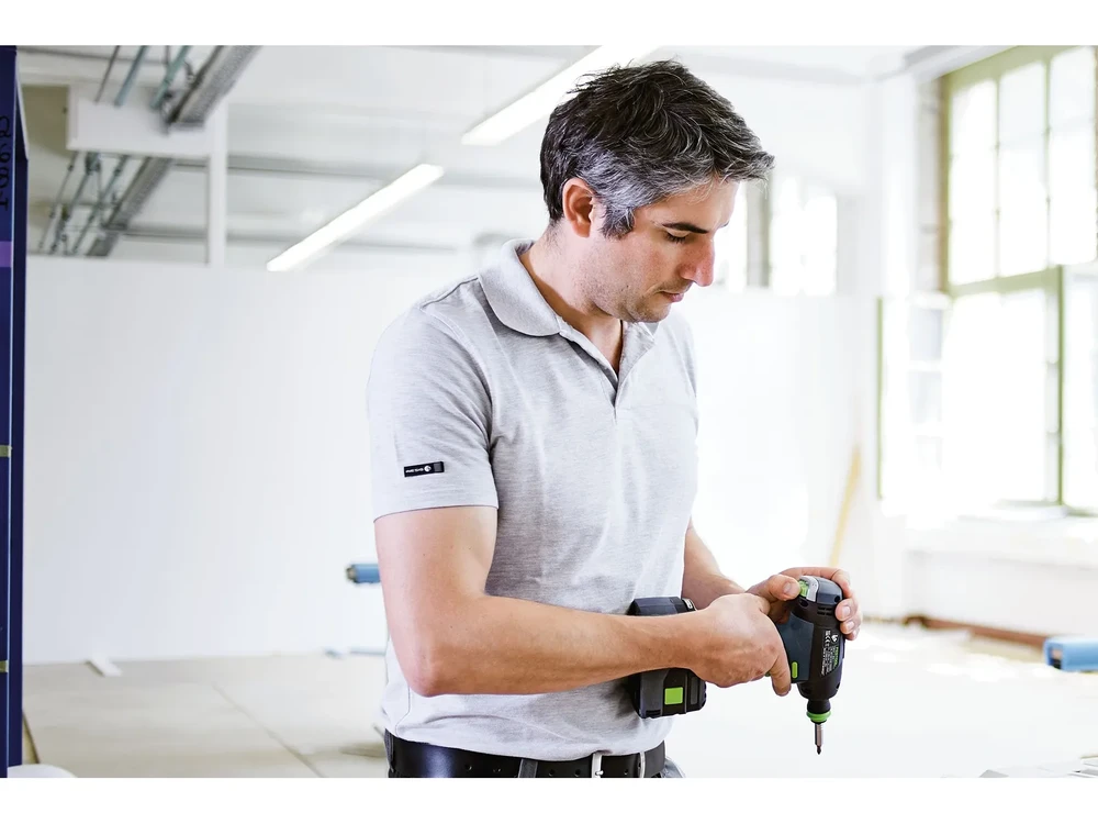 Suktuvas-gręžtuvas Festool T 18+3-Basic; 18 V (be akumuliatoriaus ir pakrovėjo)
