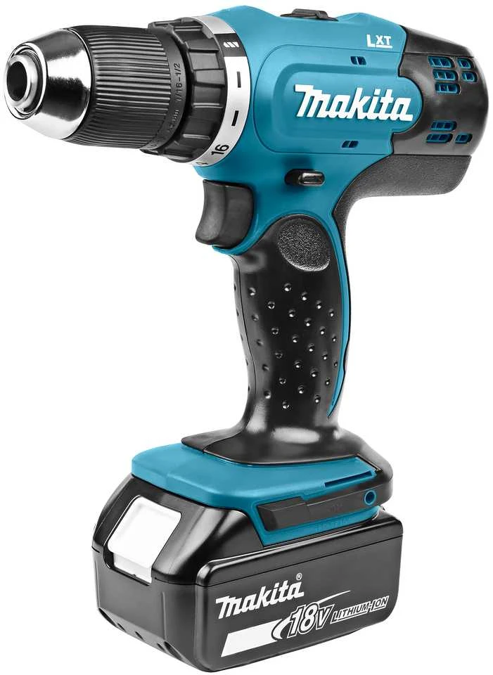 MAKITA suktuvas - gręžtuvas DDF453Z be akumuliatoriaus ir kroviklio