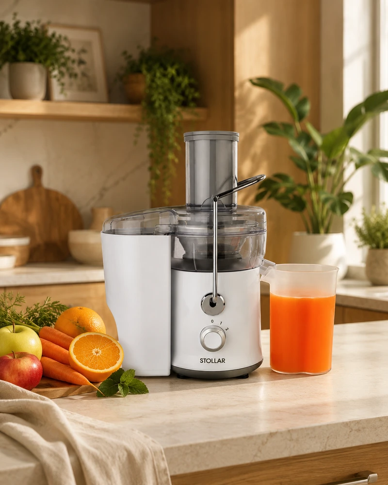 Sulčiaspaudė Stollar The Fruit & Veggie Juicer JES500, 600 W, 0,6 l