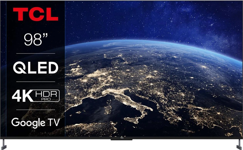 Televizorius TCL 98C731 | 98" 4K HDR | 144 Hz | GoogleTV