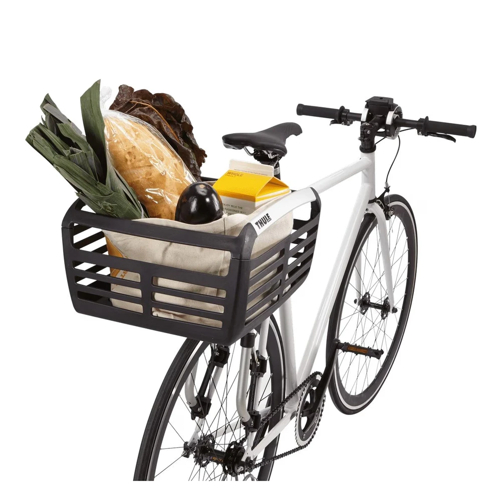 Dviračio krepšys Thule 100050 Pack 'n Pedal Basket, Juodas