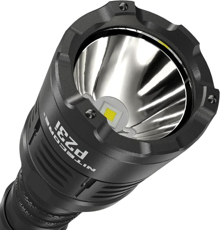 Nitecore P23i Taktinis žibintuvėlis, 3000 lm, iki 470 m, 5000 mAh, USB-C, IP68